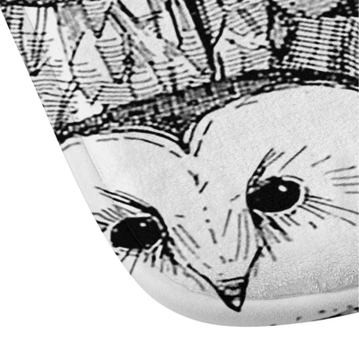 Just Owls Memory Foam Bath Mat - Deny Designs 2 Just Owls Memory Foam Bath Mat - Deny Designs - Image 2