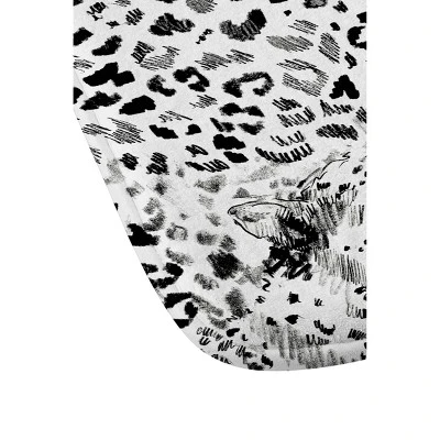 Pattern State Cheetah Sketch Memory Foam Bath Mat Black/White - Deny Designs 1 Pattern State Cheetah Sketch Memory Foam Bath Mat Black/White - Deny Designs
