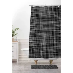 Caroline Okun Obsidian Bath Rugs And Mats Black 24" X 36" - Deny Designs -Deny Designs Sales GUEST dae5e931 5399 4f4b 8d8f d38d0db0723e
