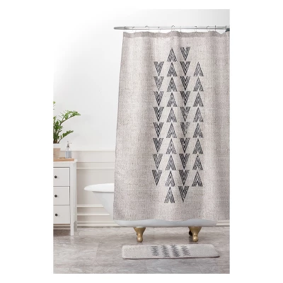 Holli Zollinger Tri Arrow Bath Rugs And Mats Gray 24" X 36" - Deny Designs 1 Holli Zollinger Tri Arrow Bath Rugs And Mats Gray 24" X 36" - Deny Designs