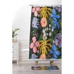 Megan Galante Merrick Floral Memory Foam Bath Mat - Deny Designs -Deny Designs Sales GUEST e0d5ae56 675e 40e7 961b ee9e7764952e