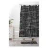 Caroline Okun Obsidian Bath Rugs And Mats Black 24" X 36" - Deny Designs