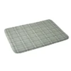 Little Arrow Fall Plaid Memory Foam Bath Mat Green - Deny Designs