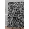Iveta Abolina La Jardin Noir I Shower Curtain Black - Deny Designs
