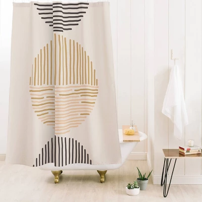 Urban Wild Studio One Last Swim Heavy Shower Curtain Brown - Deny Designs 1 Urban Wild Studio One Last Swim Heavy Shower Curtain Brown - Deny Designs