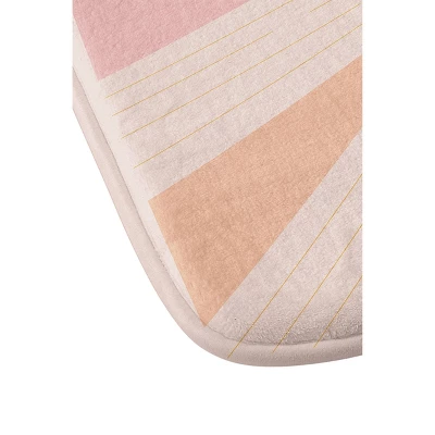 Lyman Creative Co. Sunshine Hand Lettering Memory Foam Bath Mat Pink - Deny Designs 2 Lyman Creative Co. Sunshine Hand Lettering Memory Foam Bath Mat Pink - Deny Designs - Image 2